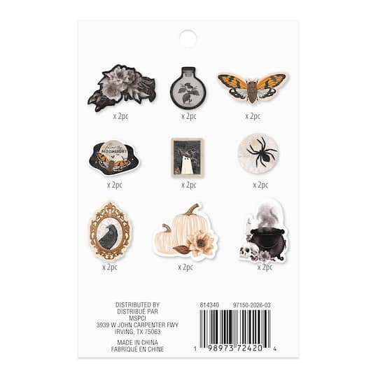Conjuring Nightfall Vinyl Die Cut Stickers by Recollections™